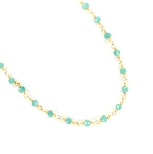 Chelcedony Multi-Stone 14k Gold Filled  Necklace by London Manori